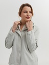 Chaqueta fina primavera capucha desmontable