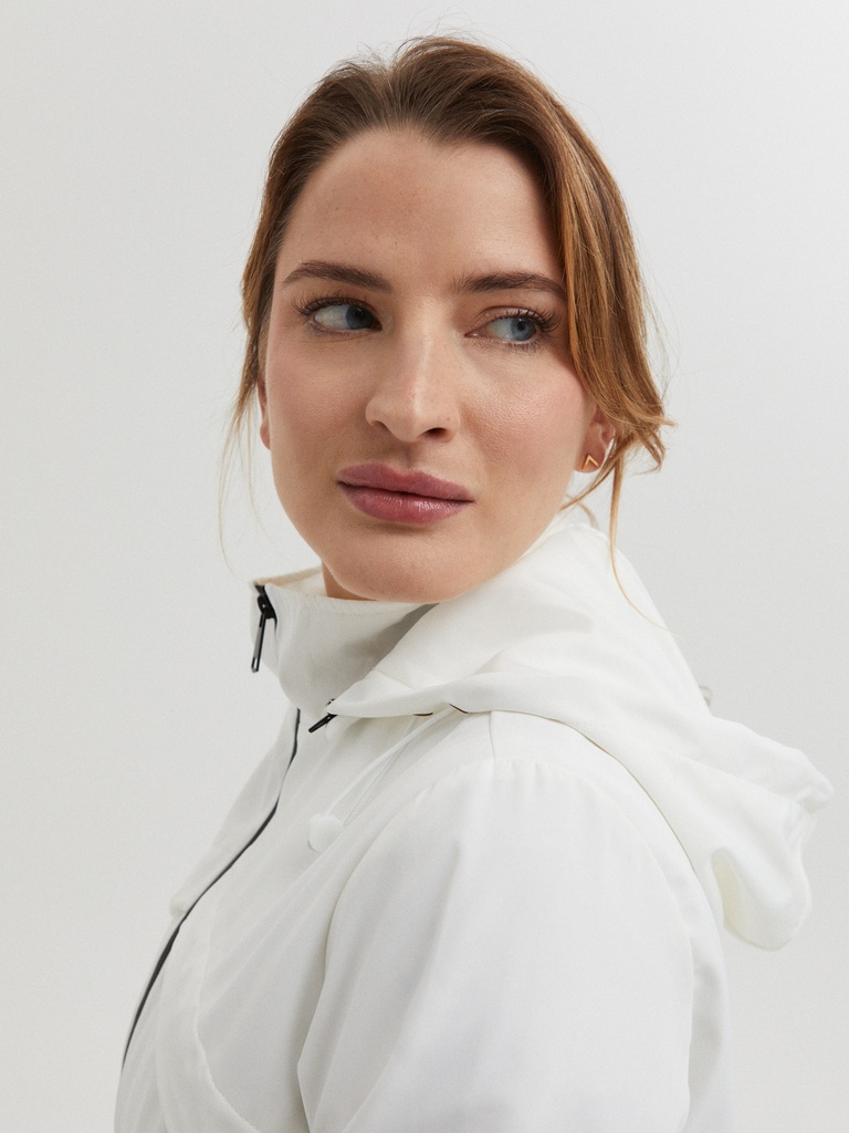Chaqueta fina corta con capucha desmontable (Pack 5)