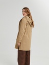 Chaqueta tipo gabardina parka fina