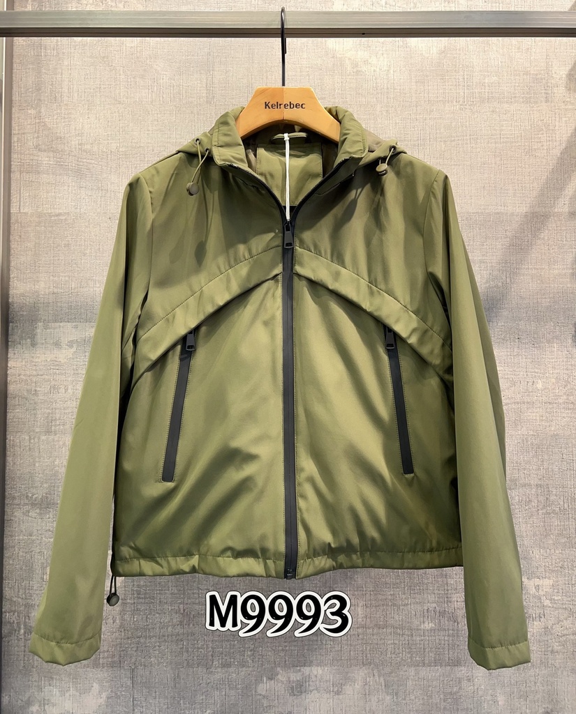 Chaqueta fina corta con capucha desmontable (Pack 5)