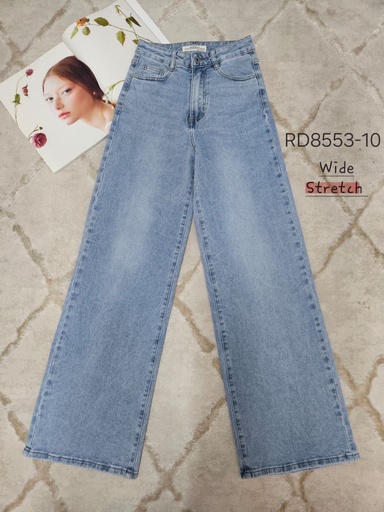 [RD8553-10] Pantalon Vaquero Azul WideLeg RD8553-10 (Pack10)